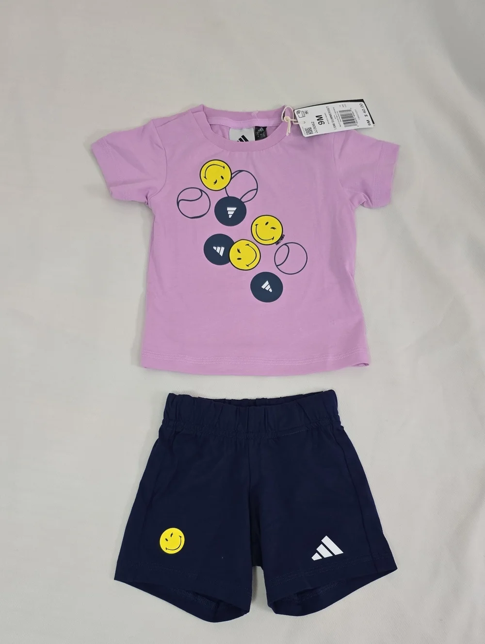 Adidas Smiley World Girl's Set Size: 9M